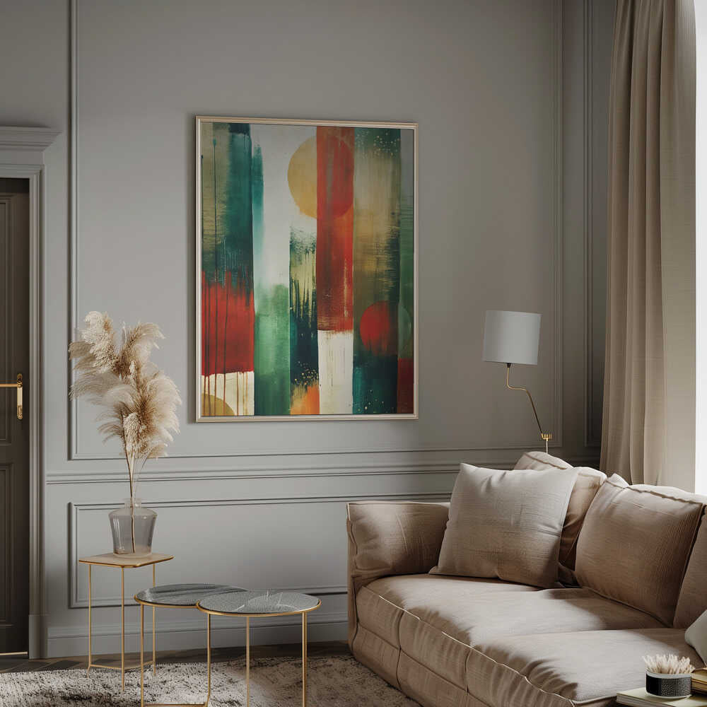 Wall art Chromatic Cascade