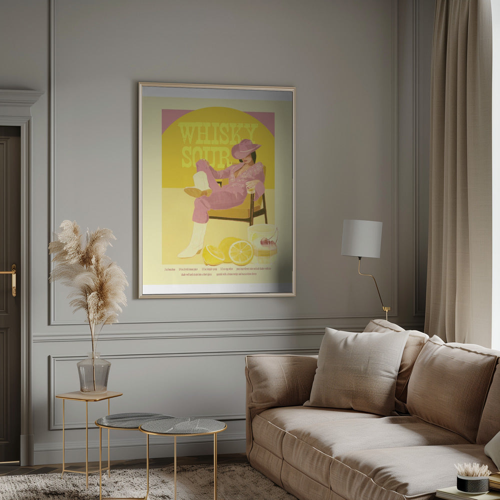 Jlr Whiskysour Pink Copy Wall Artwork 0