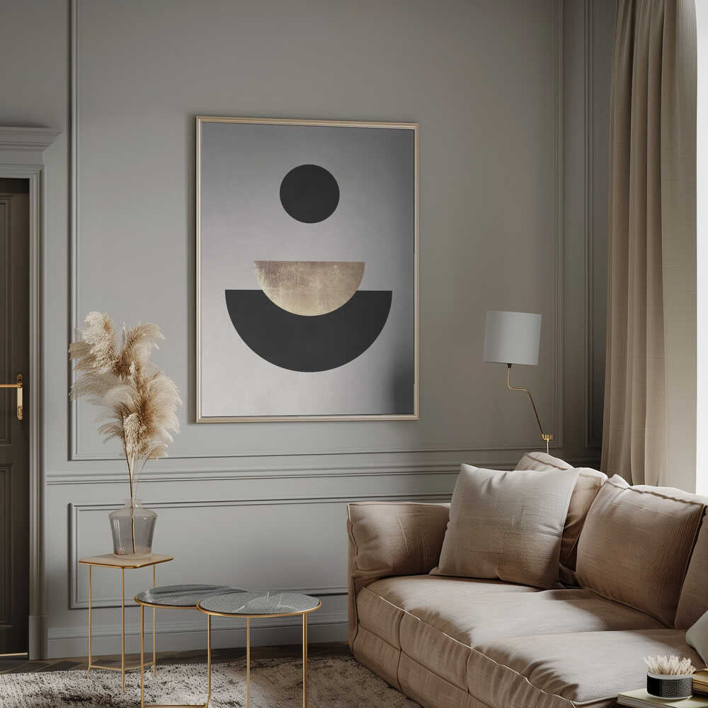 Wall art Lines and circles 24