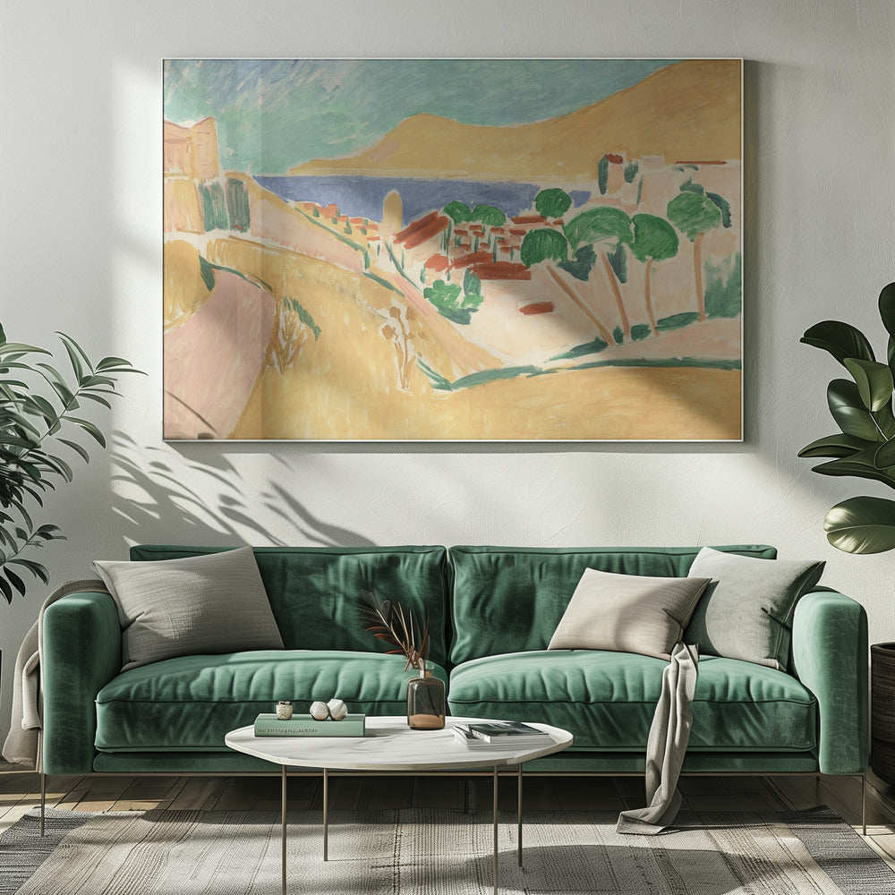 Artwork Collioure En Aout -inches