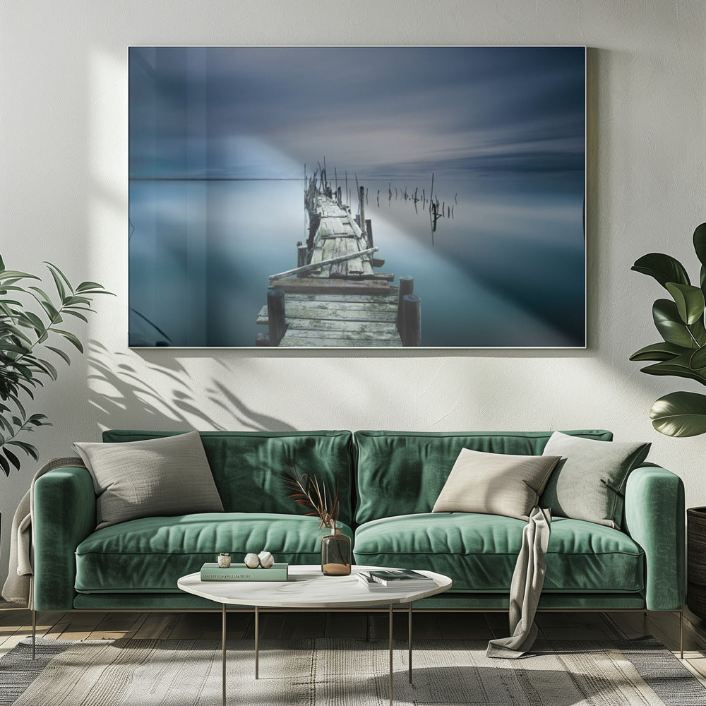 Artwork TIMELESS20X16inches- White Frame
