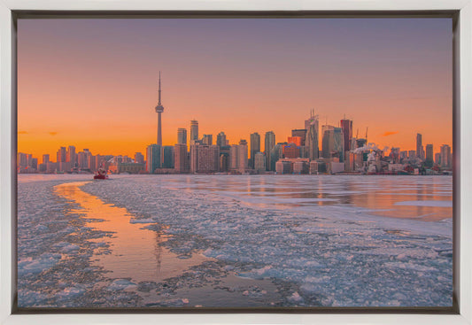 Ice Passage Wall Artwork Gallery Wrapped (Ready to Hang)