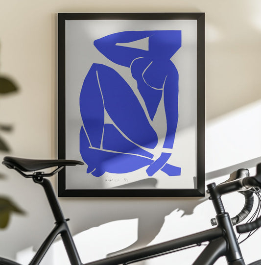 Artwork Nudo Blu III 1952 16X20-inches