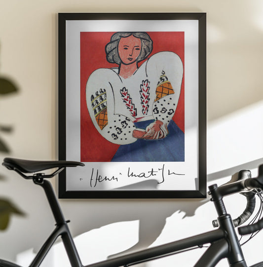 Artwork Henri Matisse, La Camicetta Romena, 1940 16X20-inches