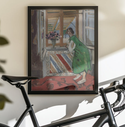 Artwork Jeune Fille a La Mauresque Original 1940 16X20-inches