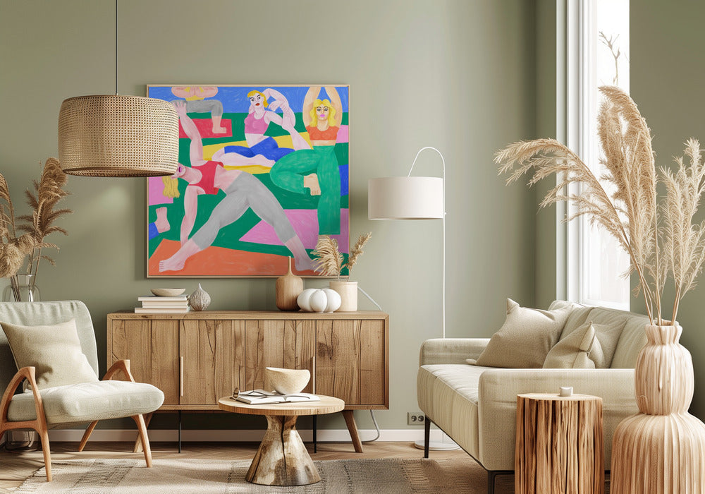CeÃŒÂpeÌ Yoga Ga Wall Artwork 0