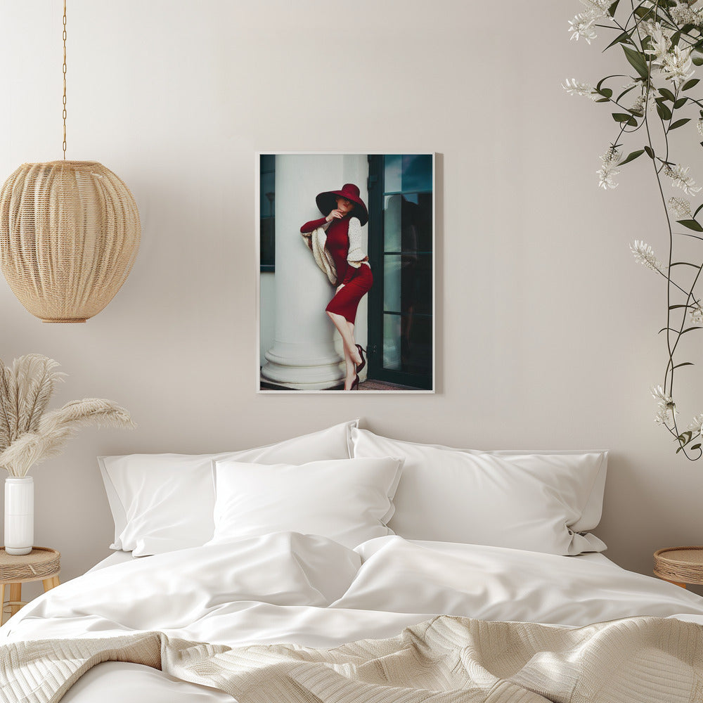 Elegance is the only beauty that never fades Wall Artwork 0