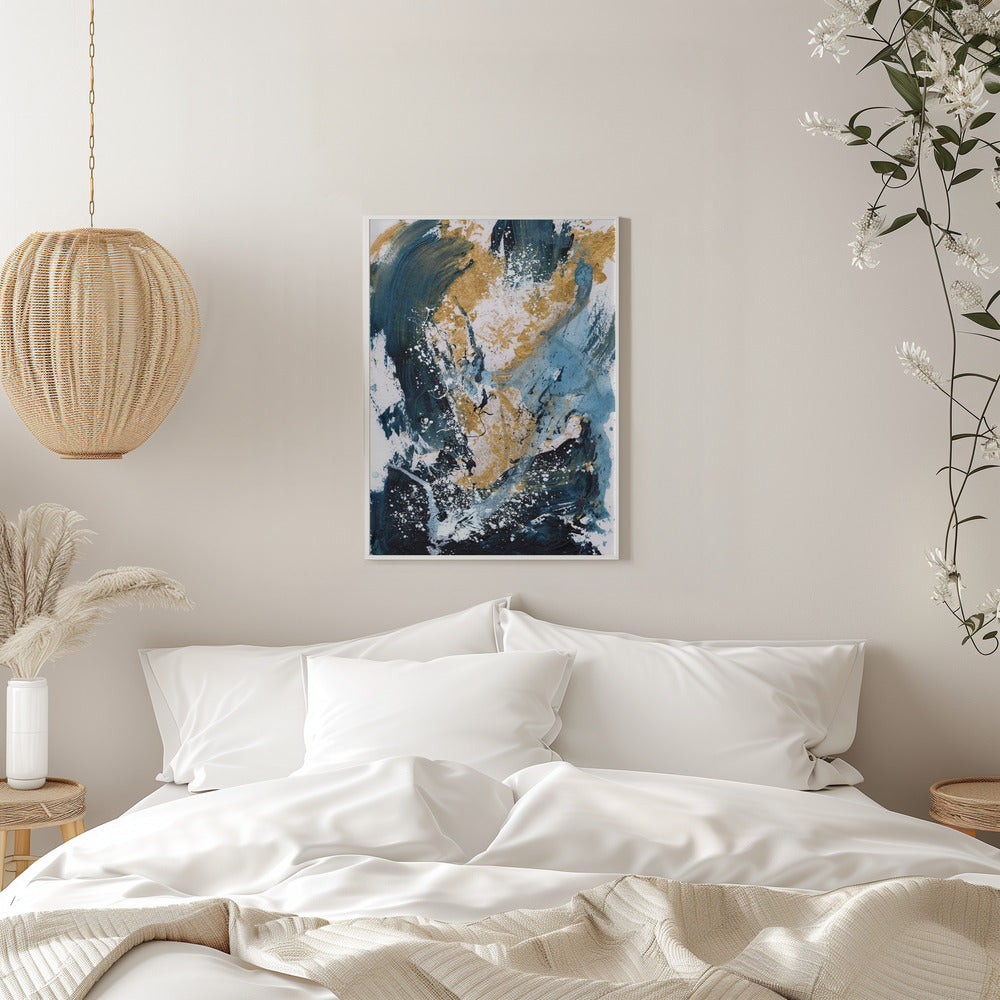 Golden Sea Wall Artwork 0