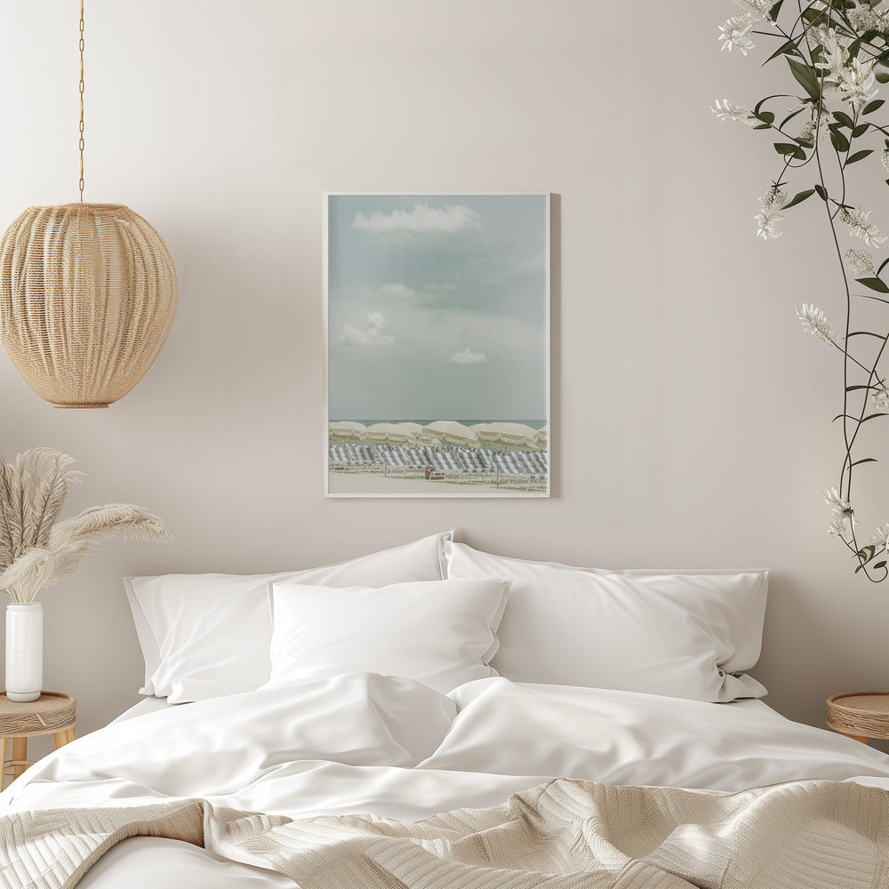 Vintage beach scene Wall Artwork 0