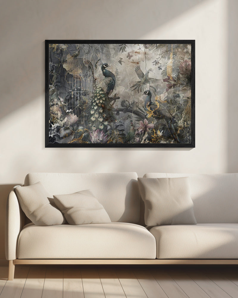 Bird Birds Animal Vintage Art Illustration Wallart 17 Wall Artwork 0