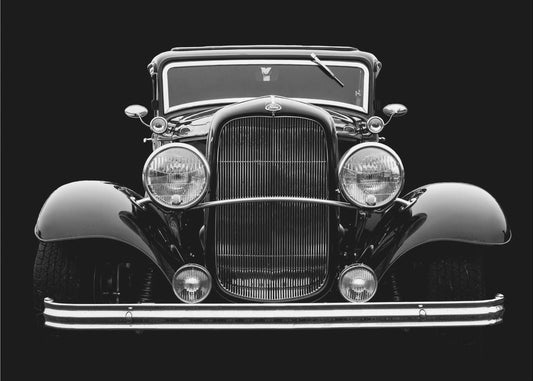 Artwork- Ford.-20X16inches-In Black Floating Frame