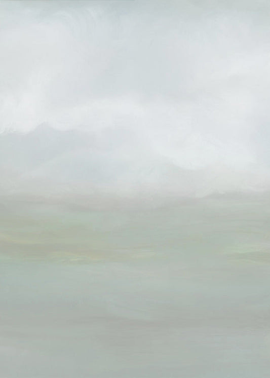 Artwork- Rough Seas Oil Panel 7-16X20inches-In Black Floating Frame