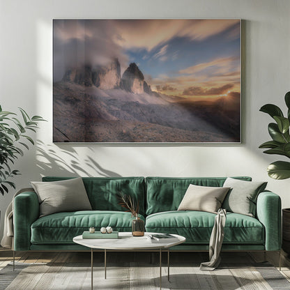 Artwork The Final Moment20X16inches- White Frame