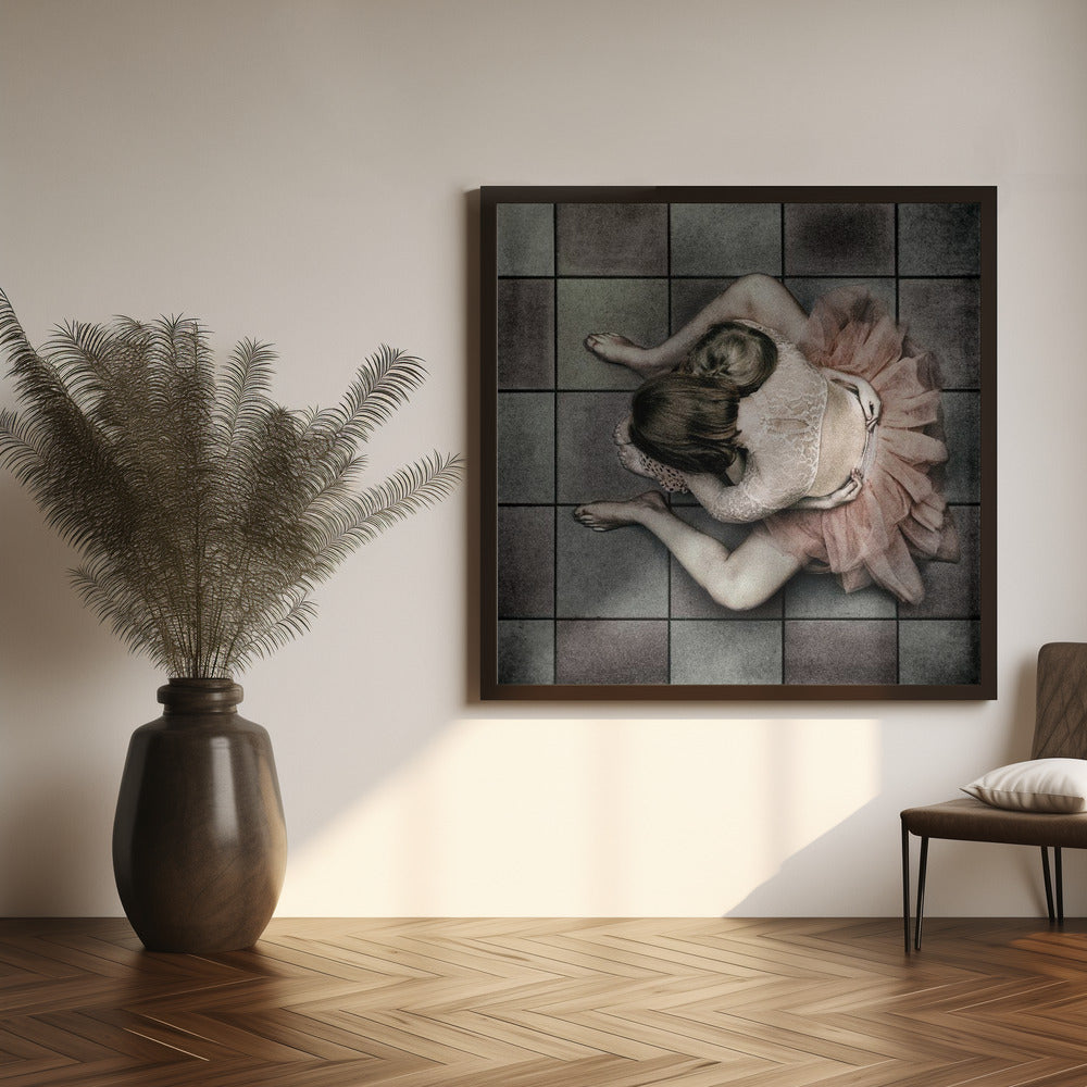 Artwork Mother and daughterinches- 