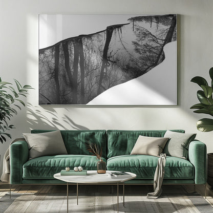 Artwork- Riverside-34" x 22" Metalinches-Metal