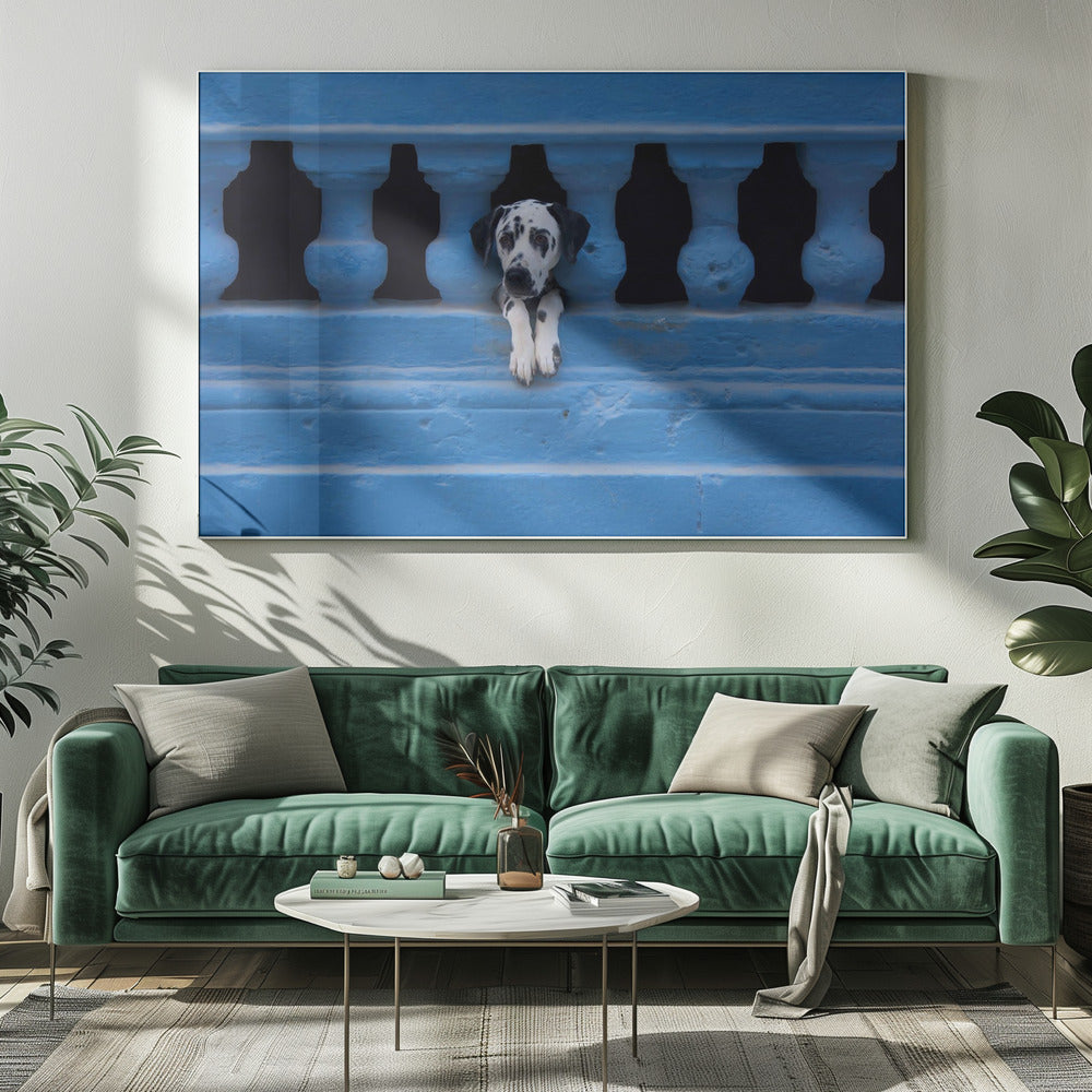 Artwork Centro Habana20X16inches- White Frame