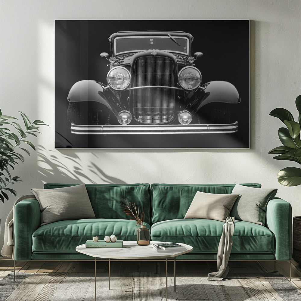 Artwork- Ford.-34" x 22" Metalinches-Metal