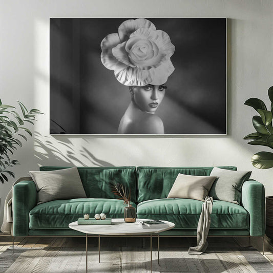 Wall art Queen of flowers 3