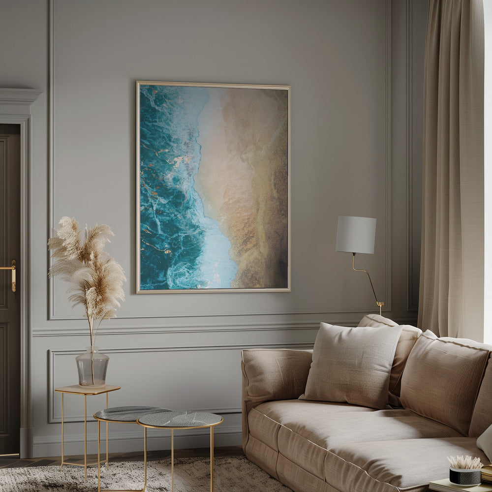  Gold beach Wall Artwork 0