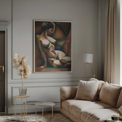 Wall art Golden Roundism - 03-03-21