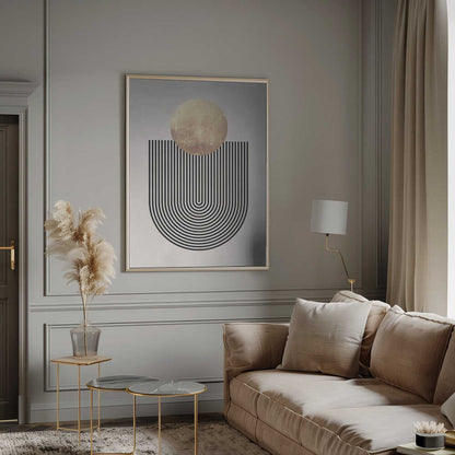Wall art Lines and circles 21