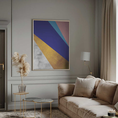 Wall art Texture geometry 3