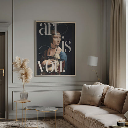 canvas prints Art is you.inches- 