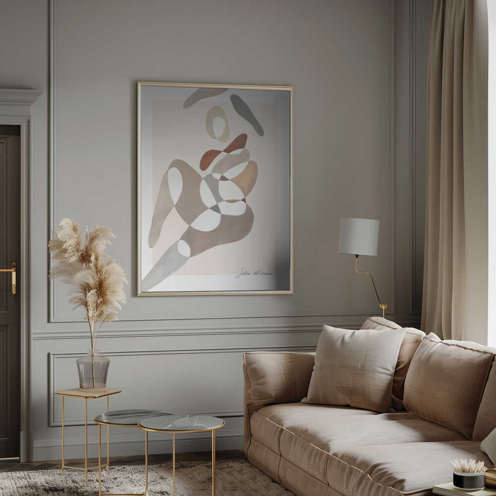 Wall art Flowing Silhouettes