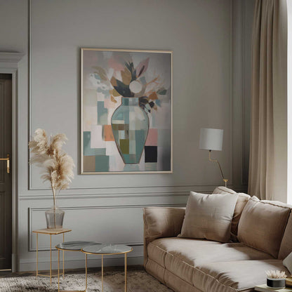 Wall art Abstract Vase