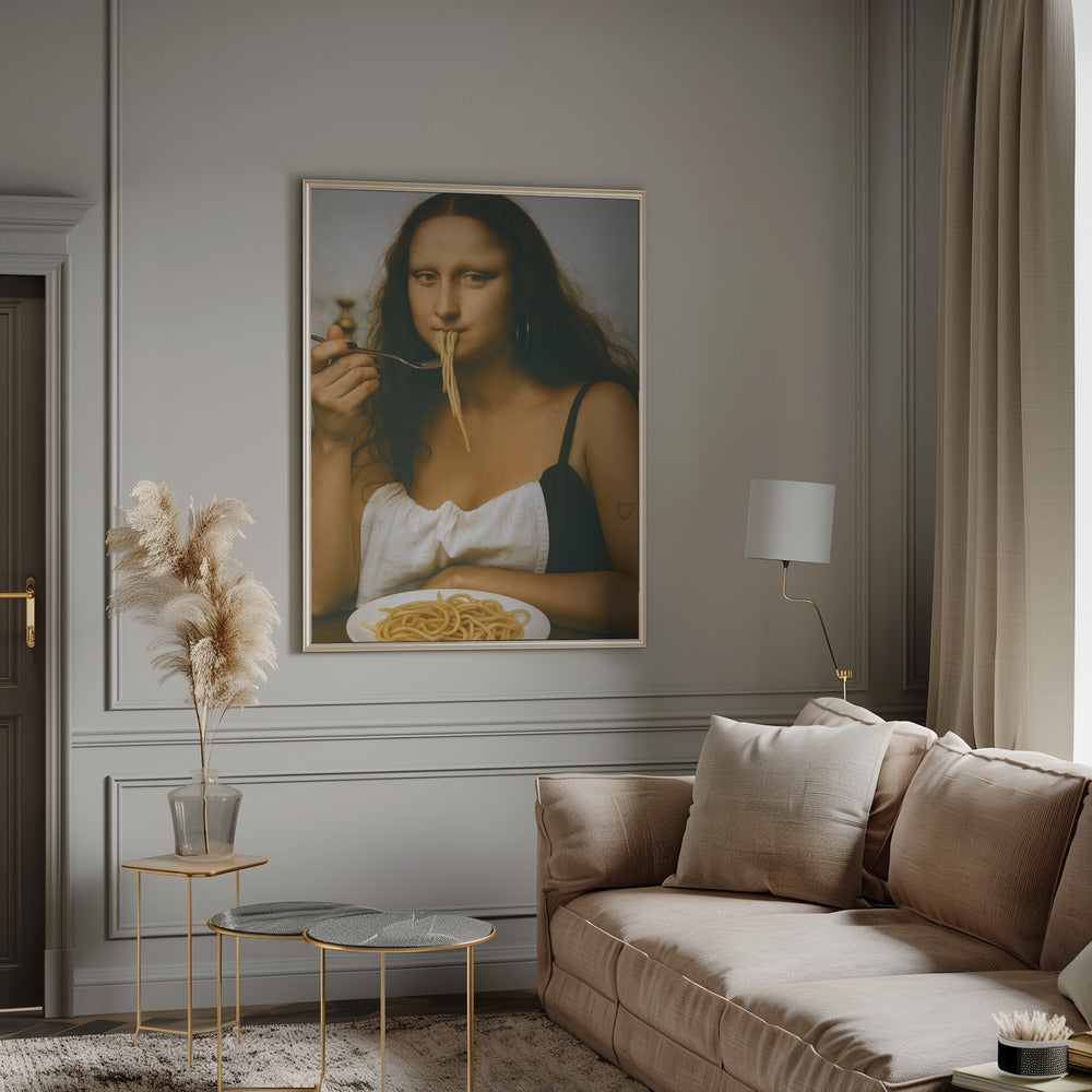 canvas prints Parody of the Mona Lisainches- 