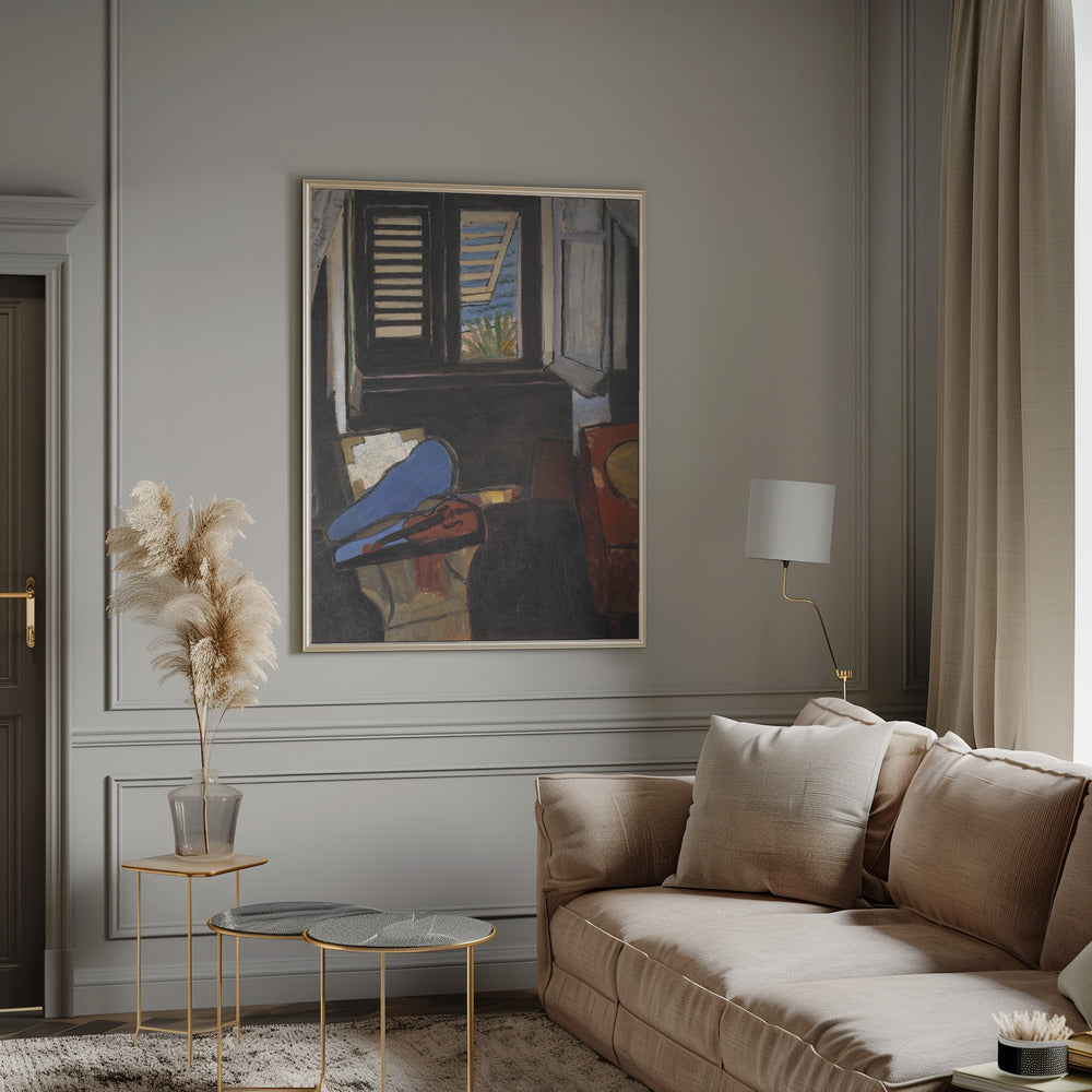 Artwork Intérieur Au Violon  -inches