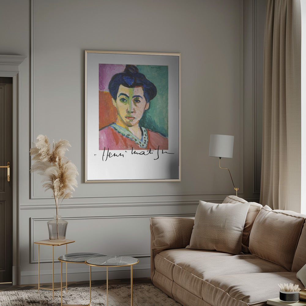 Artwork  La Raie Verte With Signature -inches