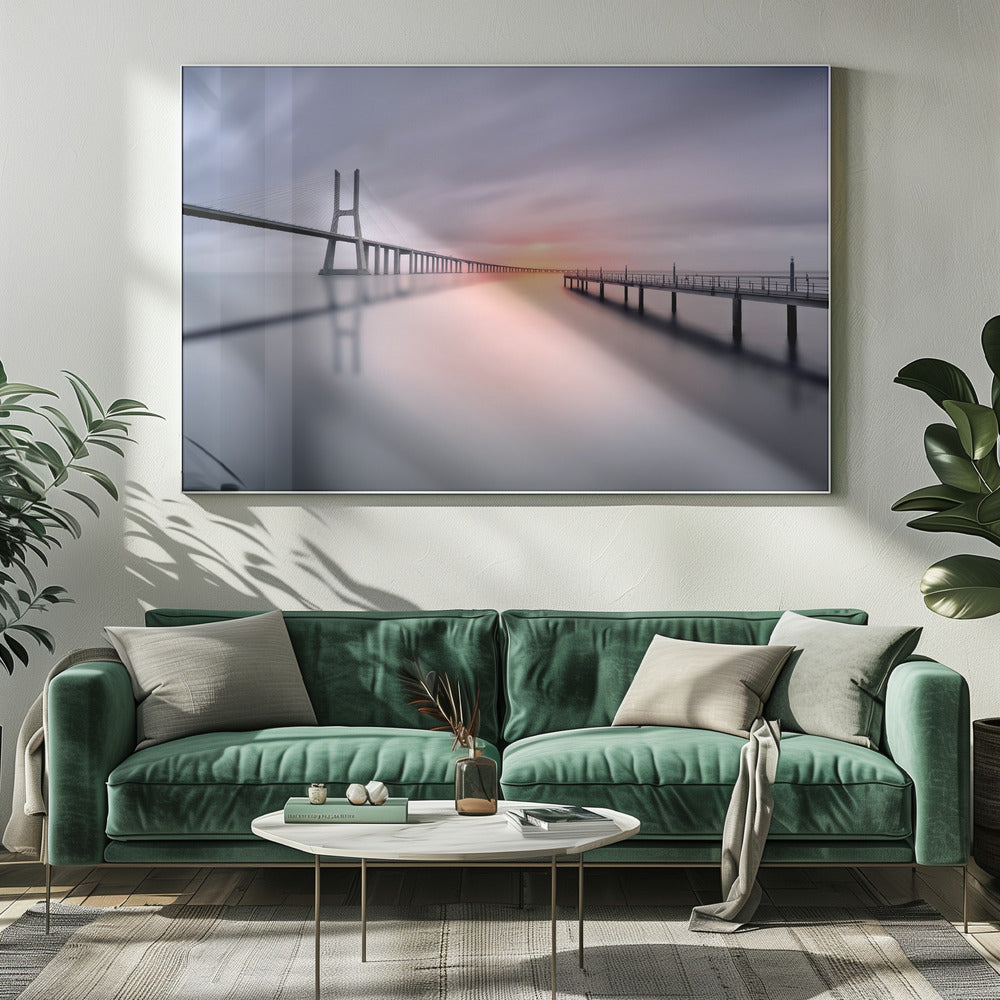 Artwork Vasco de Gama20X16inches- White Frame