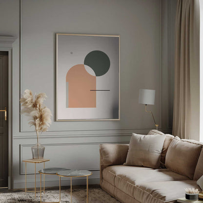Wall art Simple Harmony - Abstract Composition