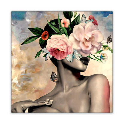 Flower Head- Fine Art Canvas