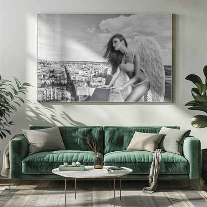 Artwork Angel20X16inches- White Frame