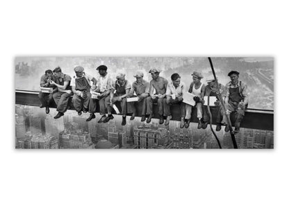 Wall art-Iconic " Lunch" photograph-Canvas Printed