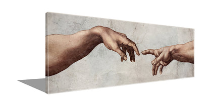 Sample Michaelangelo's " Creation" Christ  Art