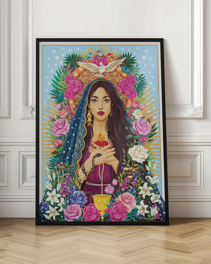 Mother Mary / Mary Magdalen sample Large canvas