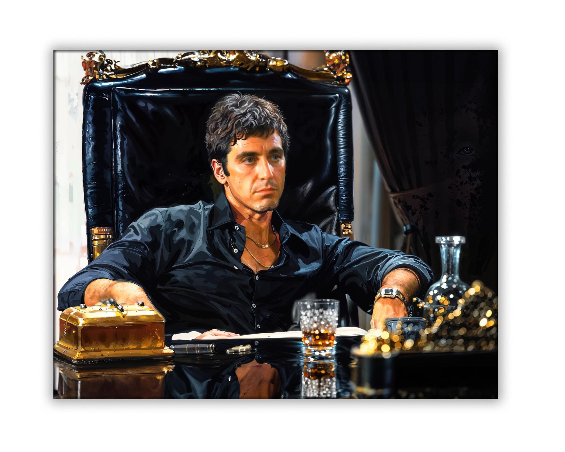 Wall Art Scarface art no frame