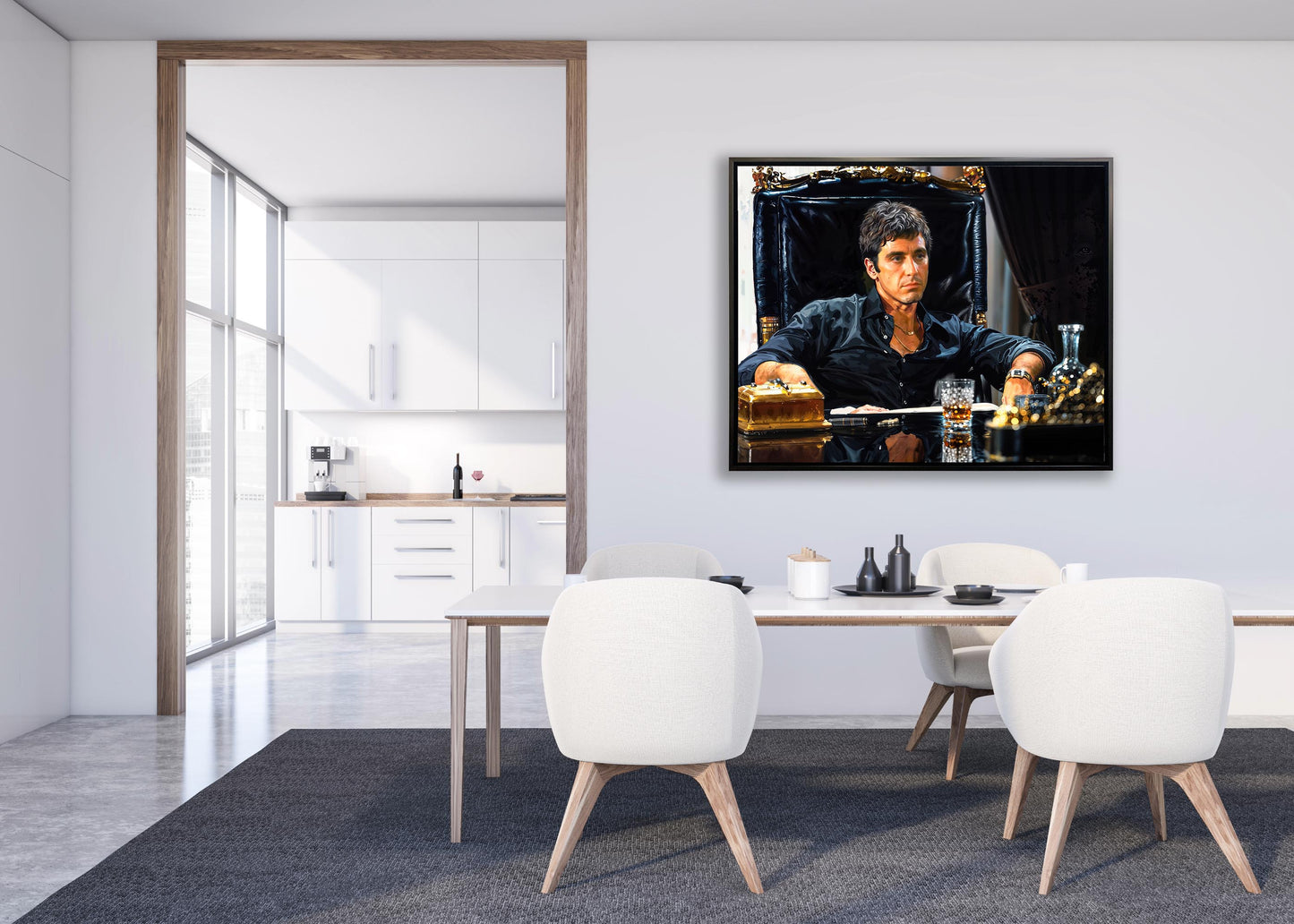 Sample Wall Art Scarface art 