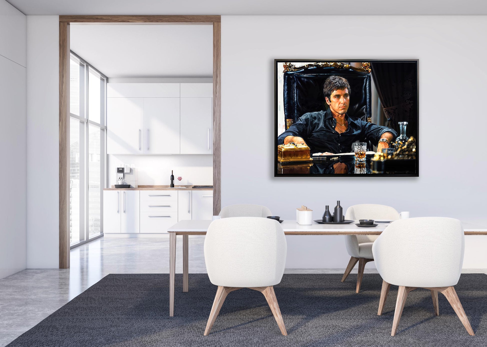 Sample Wall Art Scarface art 