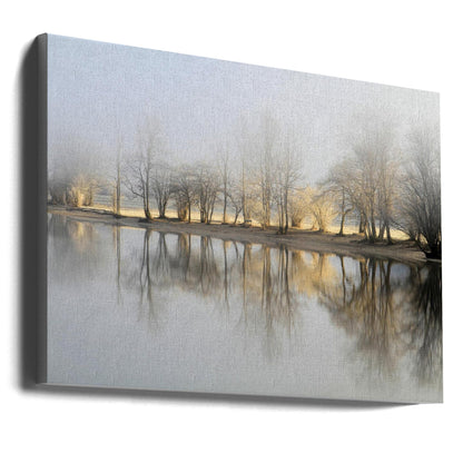 Artwork january morning36X24inches- Unframed