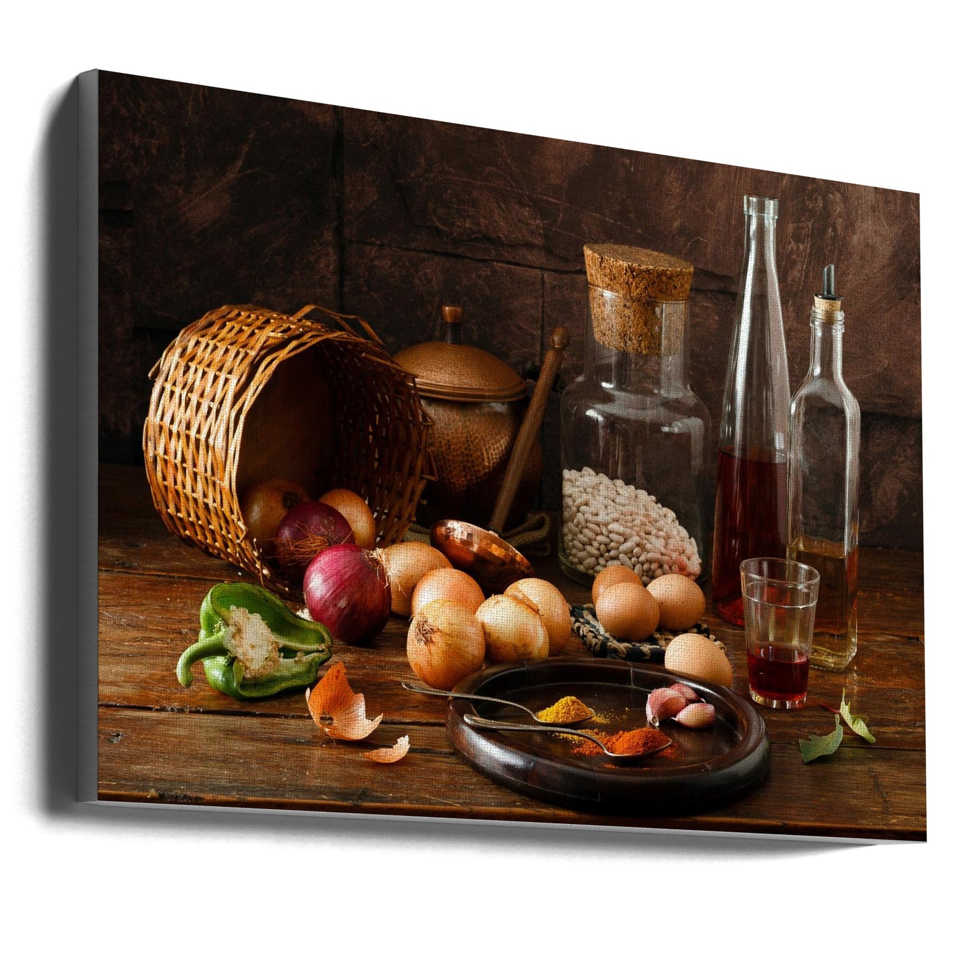 Artwork Smells. Food36X24inches- Unframed