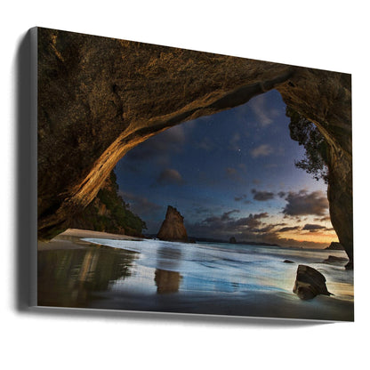 Artwork Cathedral Cove36X24inches- Unframed