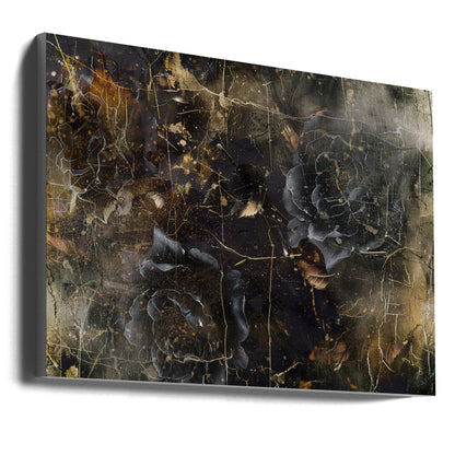 Flowers Floral Art Illustration 03 Wall Artwork Gallery Wrapped (Ready to Hang)