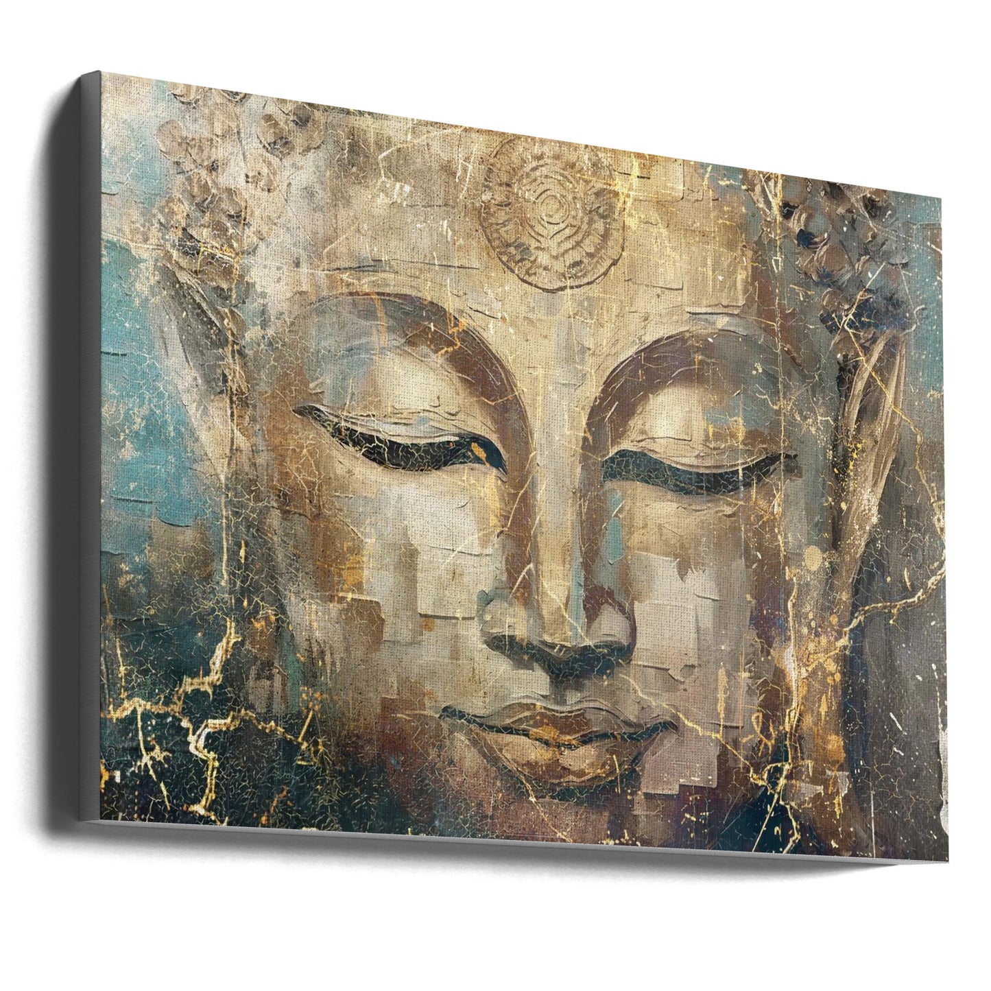  Surreal Fable Abstract Art Illustration Wallart 015 Wall Artwork Gallery Wrapped (Ready to Hang)