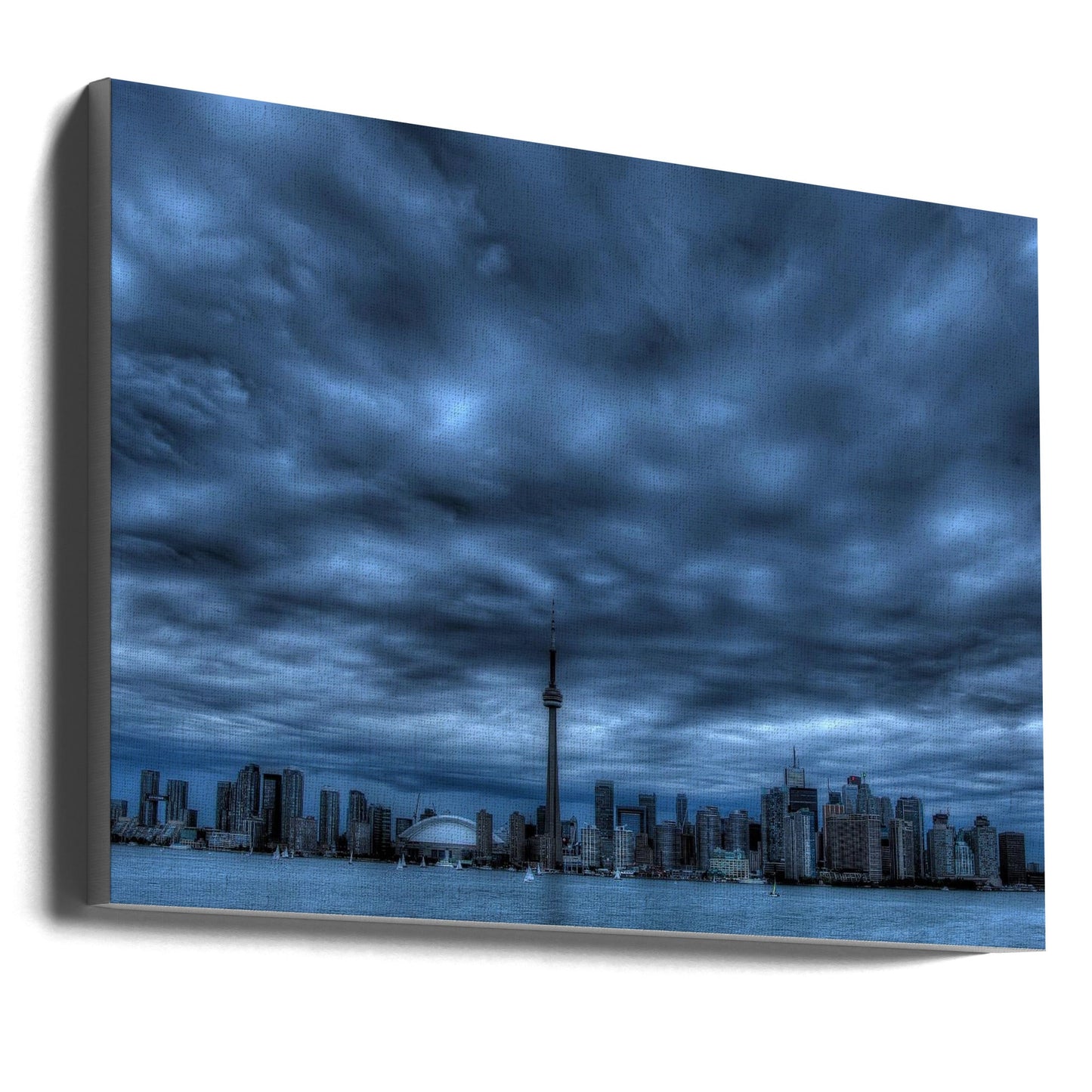  Toronto blue Wall Artwork Gallery Wrapped (Ready to Hang)