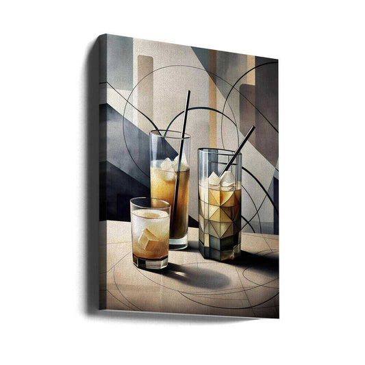 Wall art Cubist Cocktails