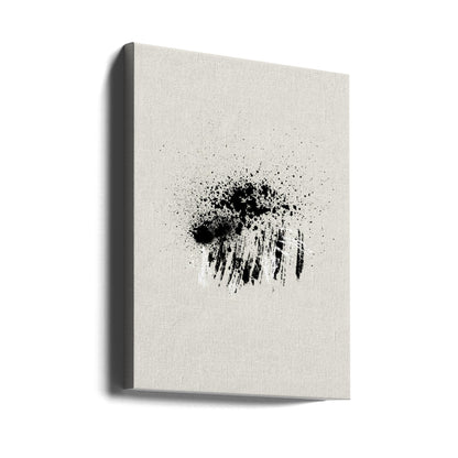 Wall art Brush splatters #3